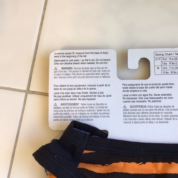 Pet Prisoner PJs Costume NWT (#3) - Picture 6 of 6